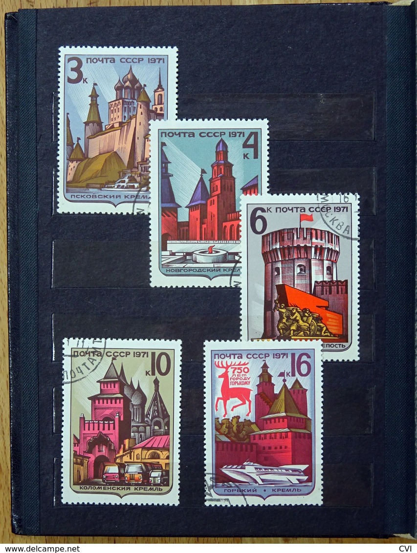 Russia/CCCP 1970-1981 Mint/Used in 3 x Stock Folders.