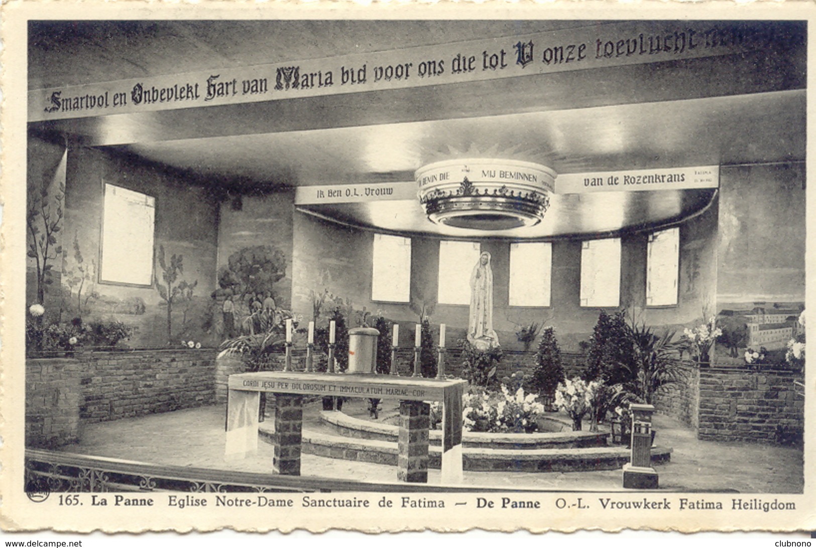 CPA - LA PANNE - EGLISE N.D. SANCTUAIRE DE FATIMA - Other & Unclassified