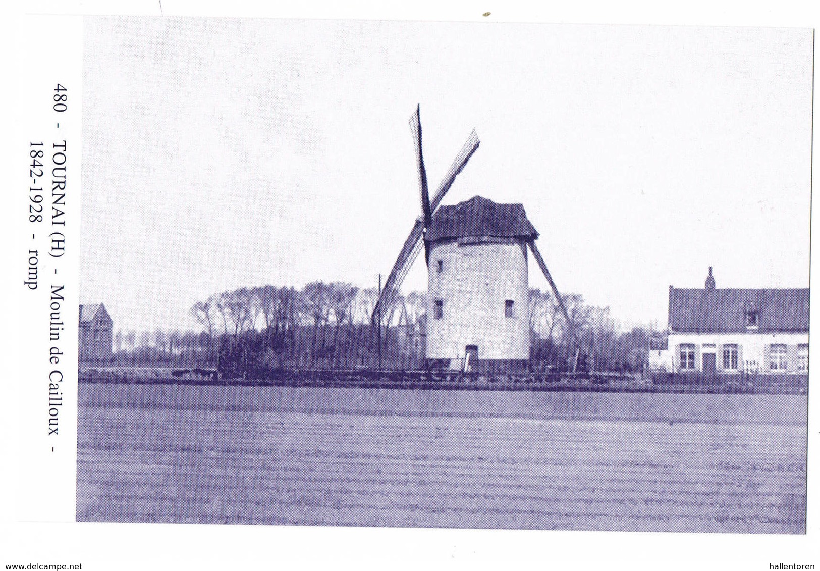 Tournai: Moulin De Cailloux ( 2 Scans) - Autres & Non Classés