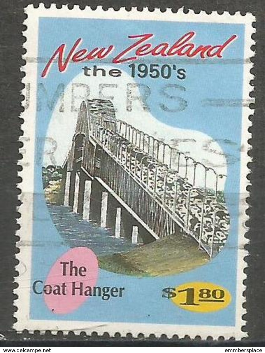 New Zealand - 1994 Aukland Harbour Bridge $1.80 Used  SG 1792 - Used Stamps