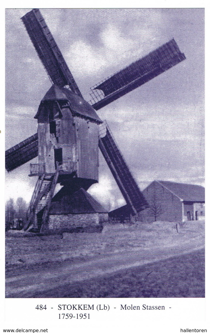 Stokkem: Molen Stassen ( 2 Scans) - Autres & Non Classés