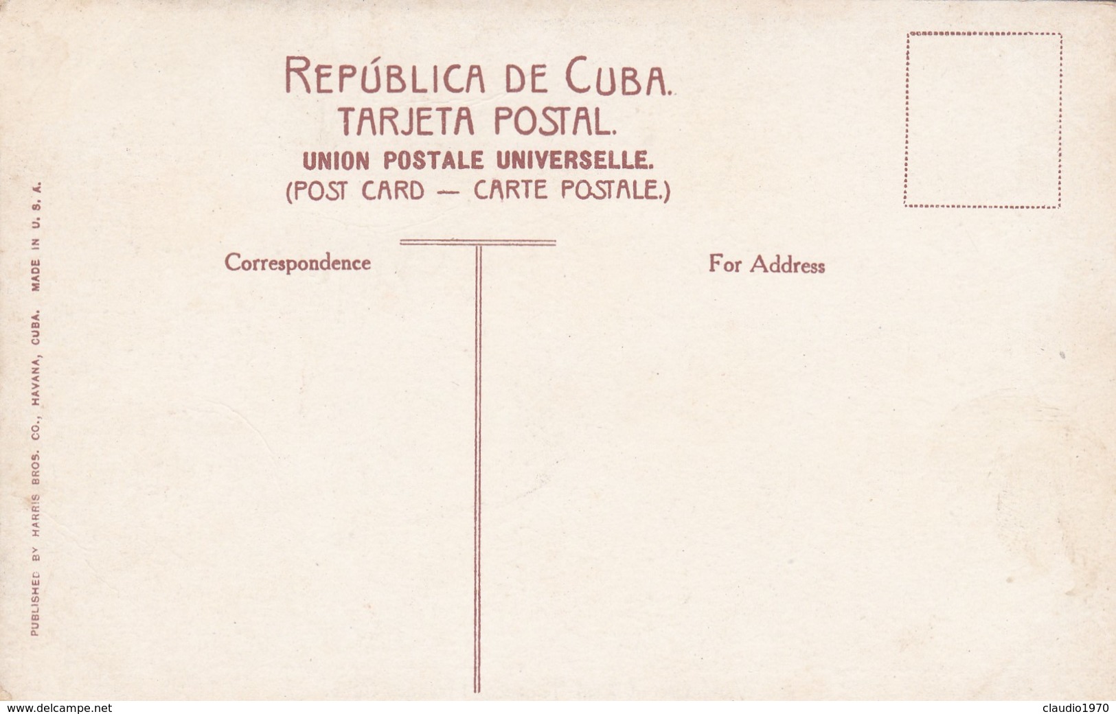 CARTOLINA - POSTCARD - CUBA - WAREHOUSE OF LEAF TABACCO, HAVANA - Cuba