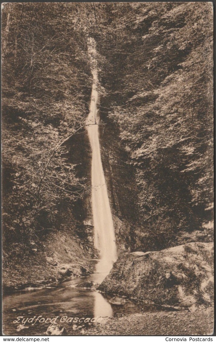 Lydford Cascade, Devon, C.1920s - Frith's Postcard - Dartmoor