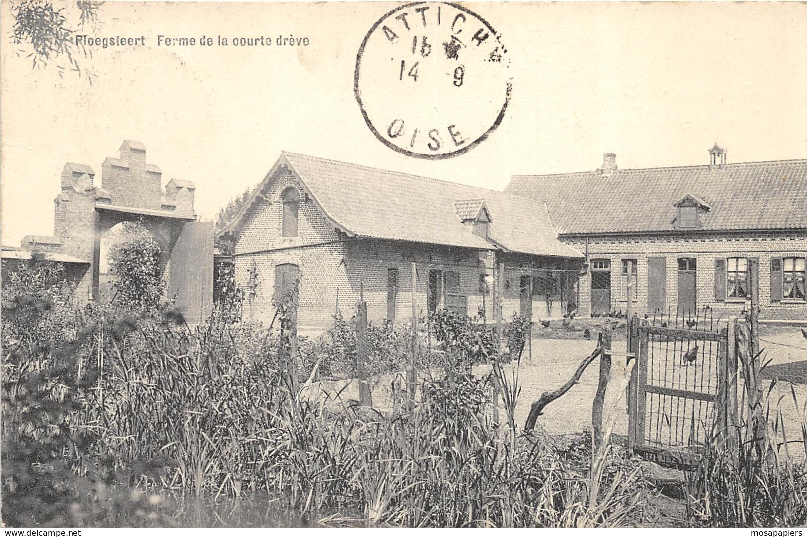 Ploegsteert - Ferme De La Courte Drève - Komen-Waasten