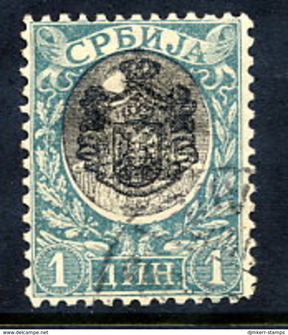 SERBIA 1904 Assassination Of King Alexander 1 D. Belgrade Printing, Used.  Michel 75 - Serbia