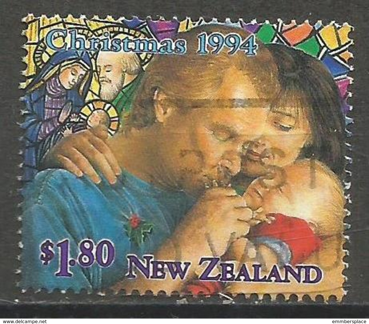 New Zealand - 1994 Christmas $1.80 Used  SG 1835 - Used Stamps