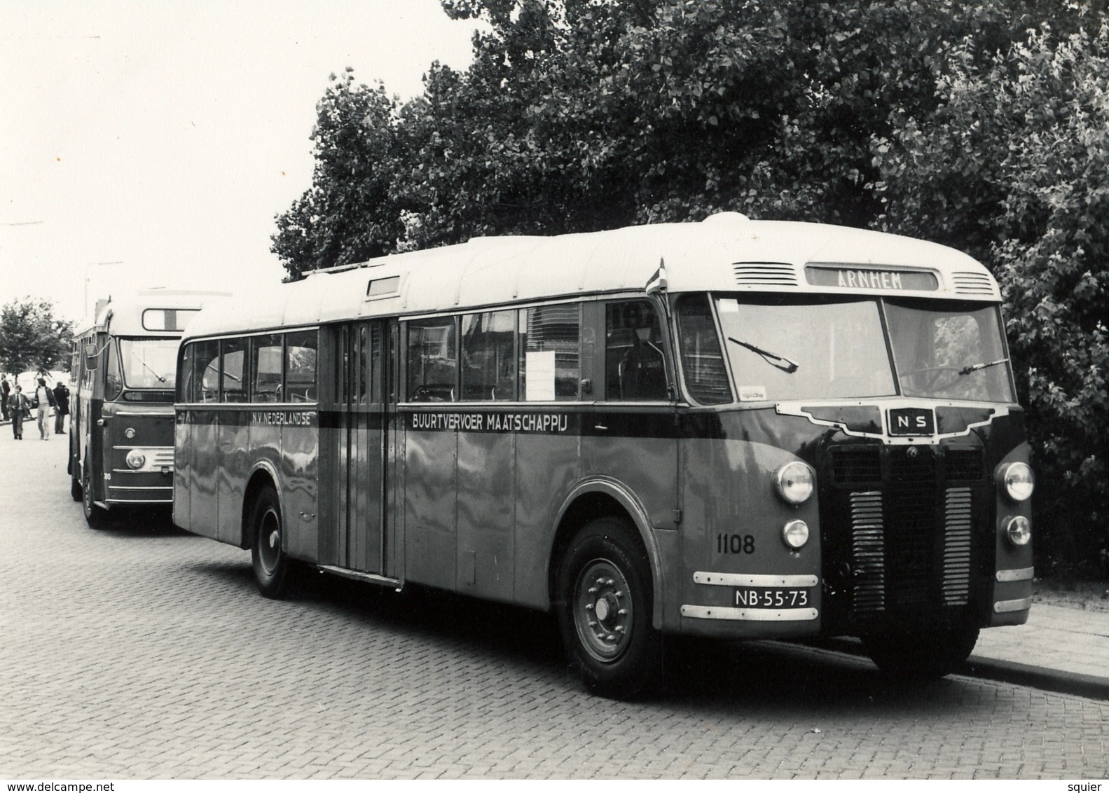 Bus Crossley/ De Schelde, Zandvoort, Louis Davidsstraat 1978, S.V.A. - Auto's