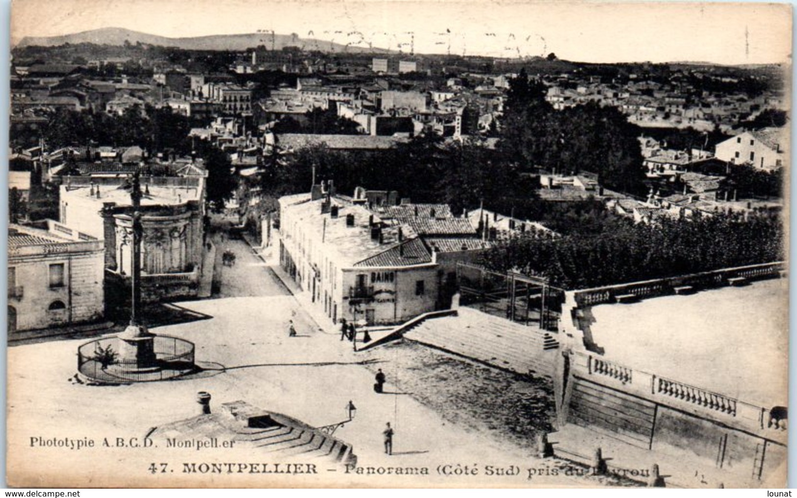 34 MONTPELLIER : Panorama    * - Montpellier