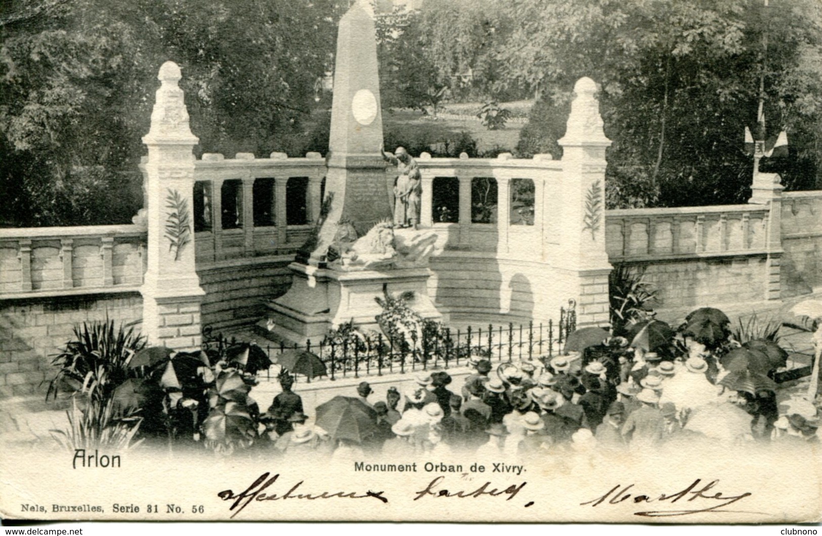 CPA - ARLON - MONUMENT ORBAN DE XIVRY - Arlon