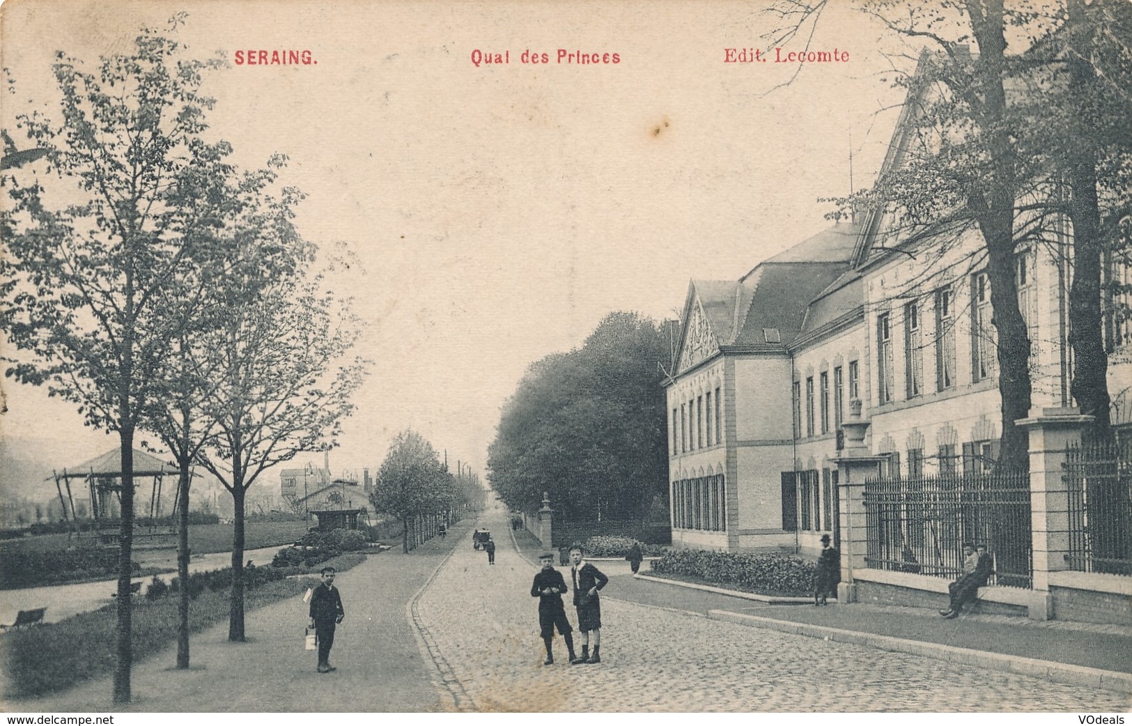 CPA - Belgique - Seraing - Quai Des Princes - Seraing