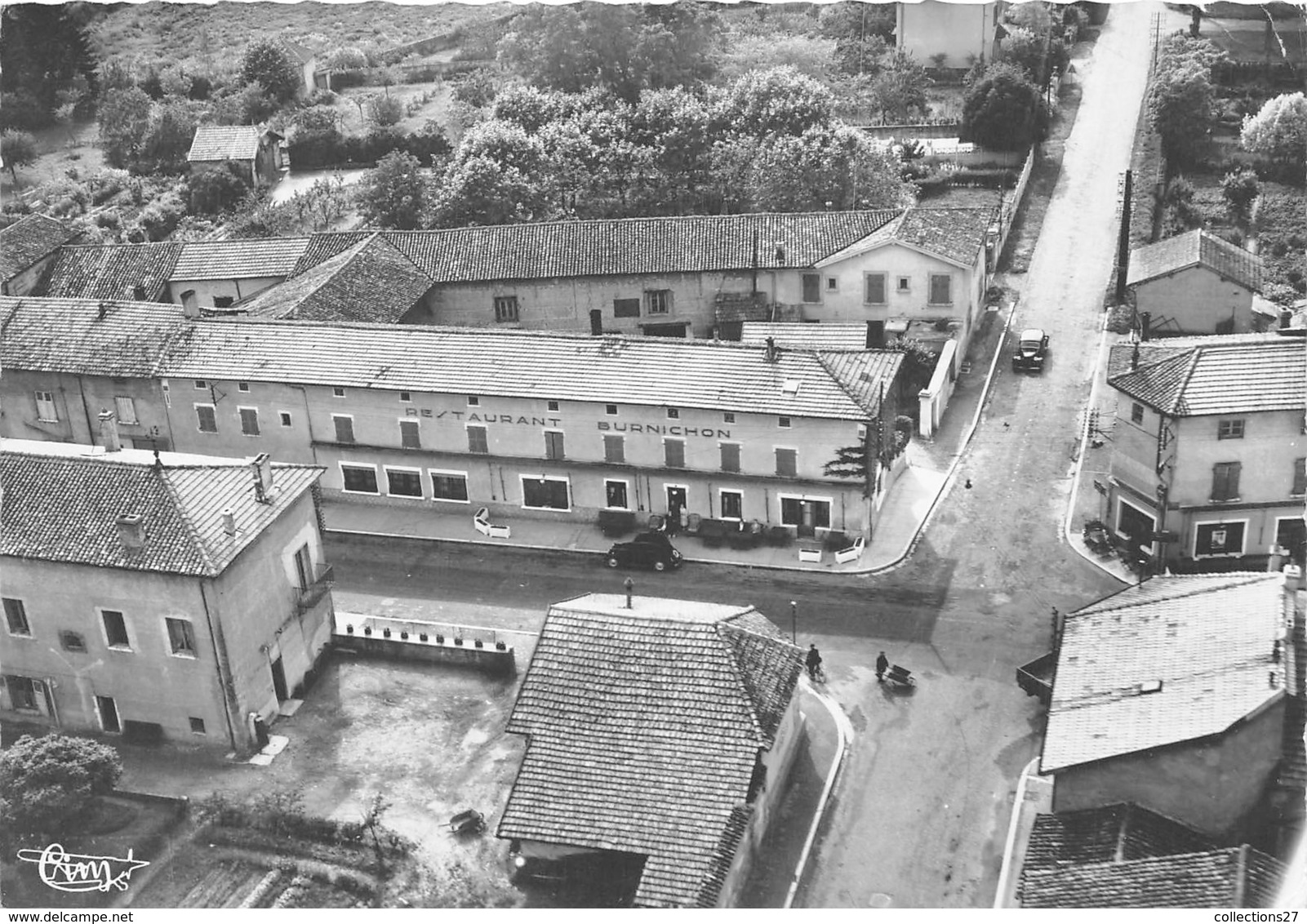 01-VILLARS-LES-DOMBES- VUE AERIENNE DU CARREFOUR DES ROUTE DES DOMBES NATIONALES 83 ET 504 - Villars-les-Dombes