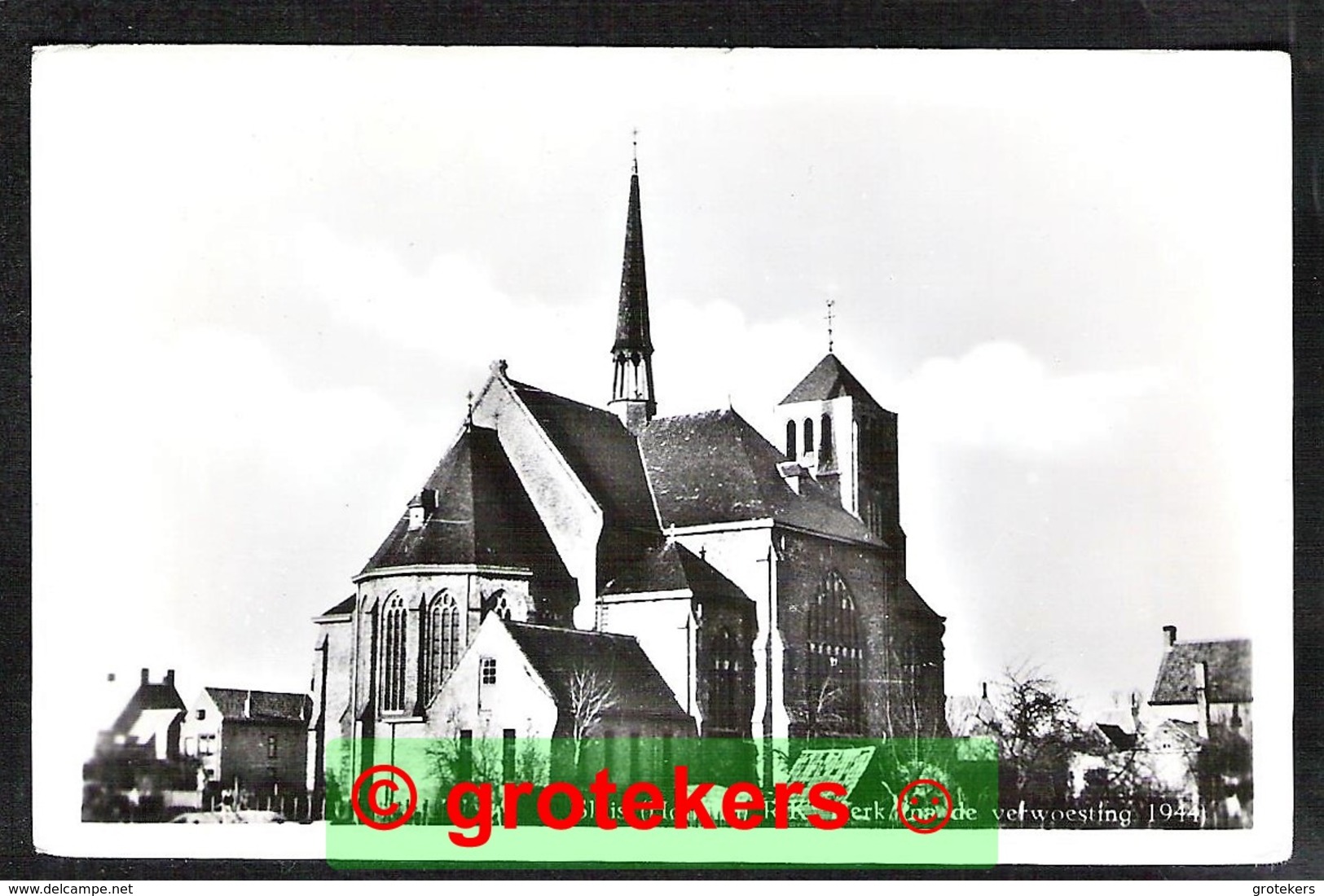 SLUIS R.K. Kerk Na De Verwoesting 1944 - Sluis