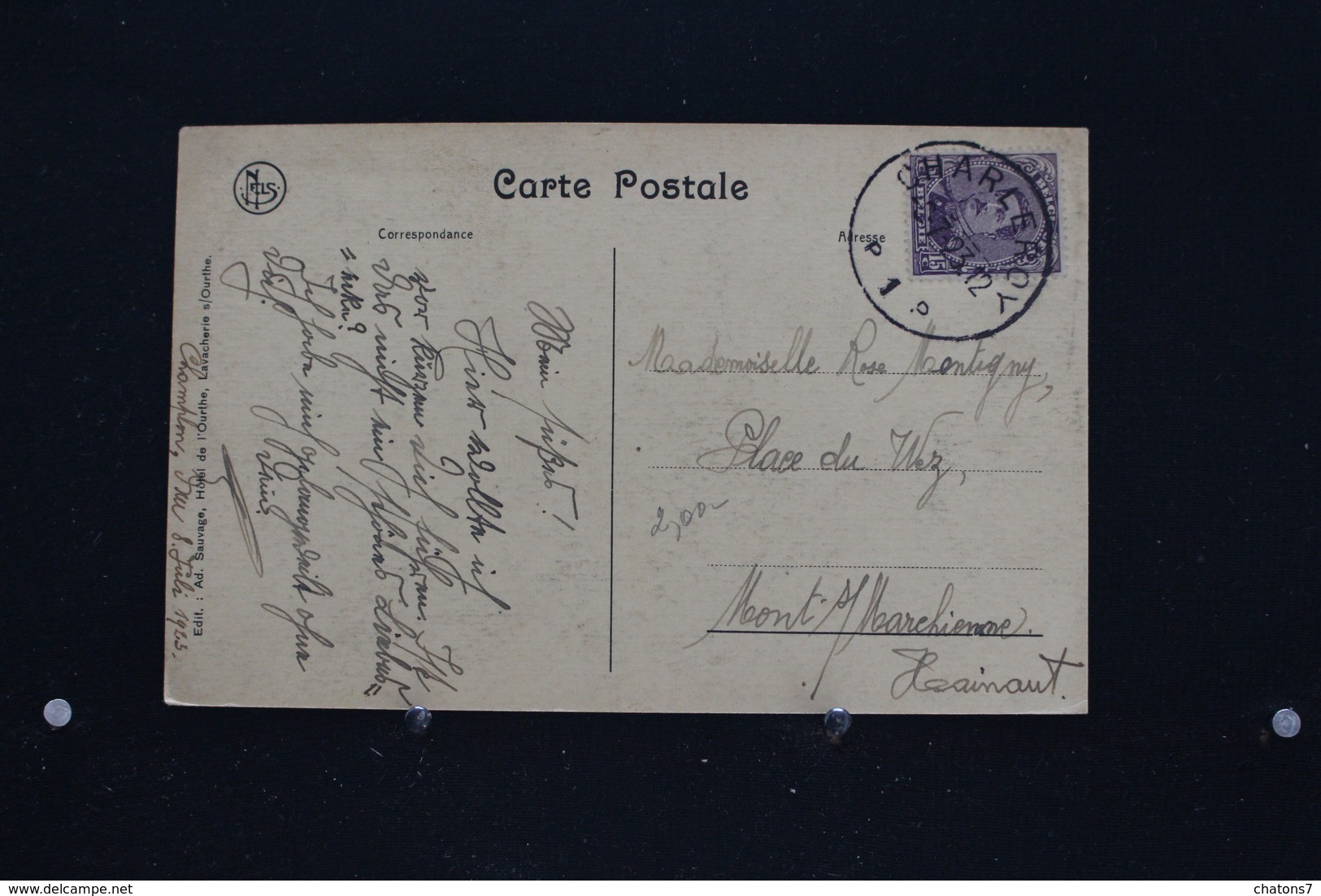 M/o -271 / Luxembourg -  Sainte-Ode, Lavacherie-sur-Ourthe, Vallée Du Bazeille  / Circulé 1923 - Sainte-Ode