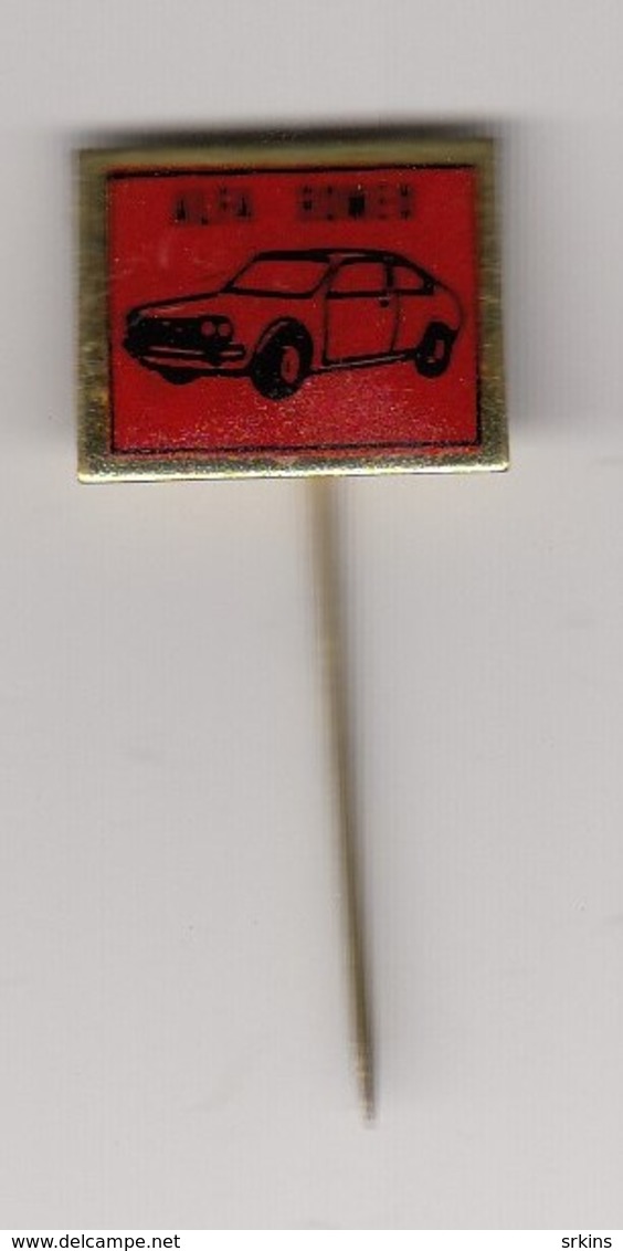 Pin Badge Anstecknadel Insignia ALFA ROMEO Car Automobilia Auto - Alfa Romeo