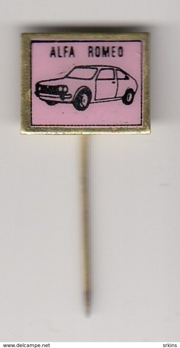 Pin Badge Anstecknadel Insignia ALFA ROMEO Car Automobilia Auto - Alfa Romeo