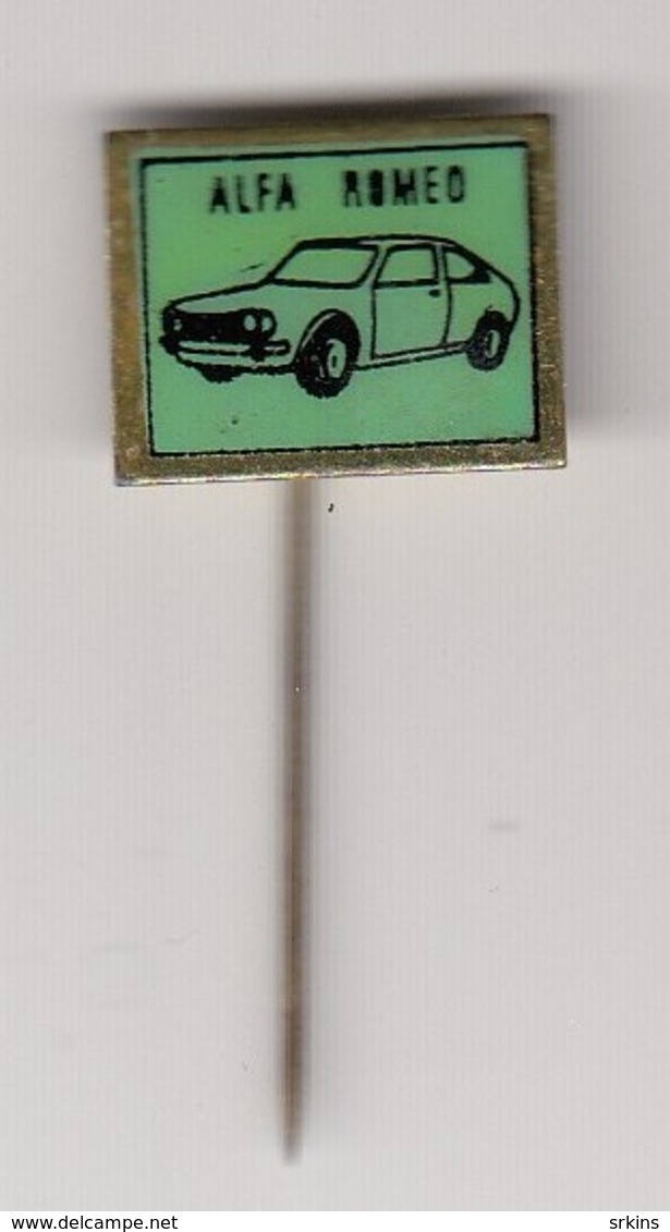 Pin Badge Anstecknadel Insignia ALFA ROMEO Car Automobilia Auto - Alfa Romeo