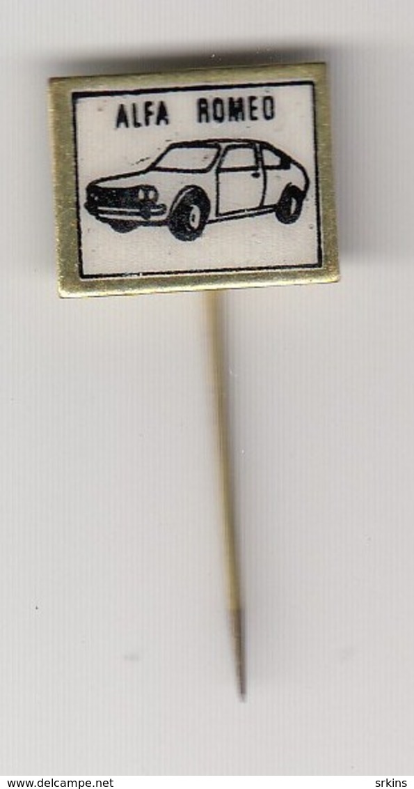 Pin Badge Anstecknadel Insignia ALFA ROMEO Car Automobilia Auto - Alfa Romeo