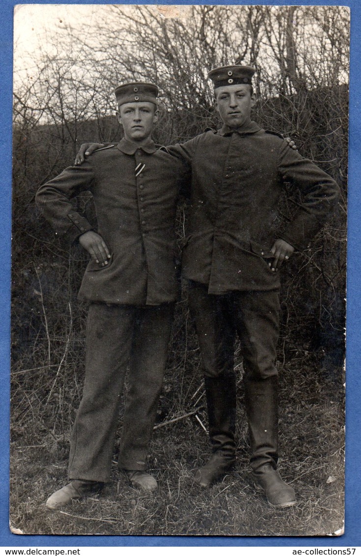 - Carte Photo  -  Soldats Allemands  -- - Guerre 1914-18