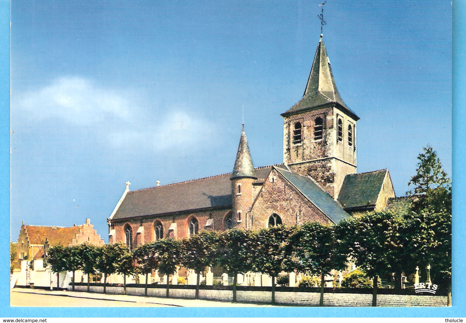 Sint-Martens-Latem (Gent-Gand)-Sint-Martinuskerk-Begraafplaats En Gemeentehuis-Uitg. Van Eetvelde, S.Martens-Latem - Sint-Martens-Latem