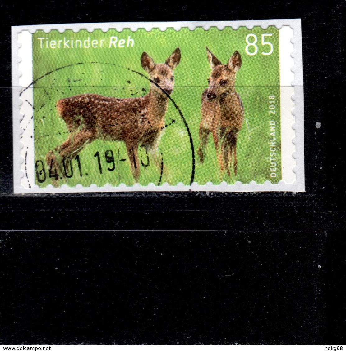 D+ Deutschland 2018 Mi 3377 Rehe - Used Stamps