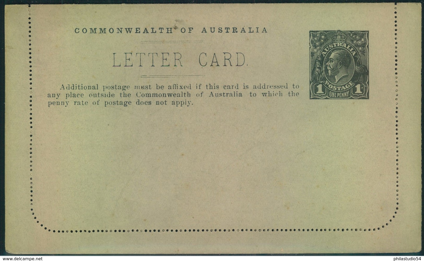 1915, Letter Card 1 D Georg Landscape "Coal Cliff, Coller, N.S.W. - Autres & Non Classés