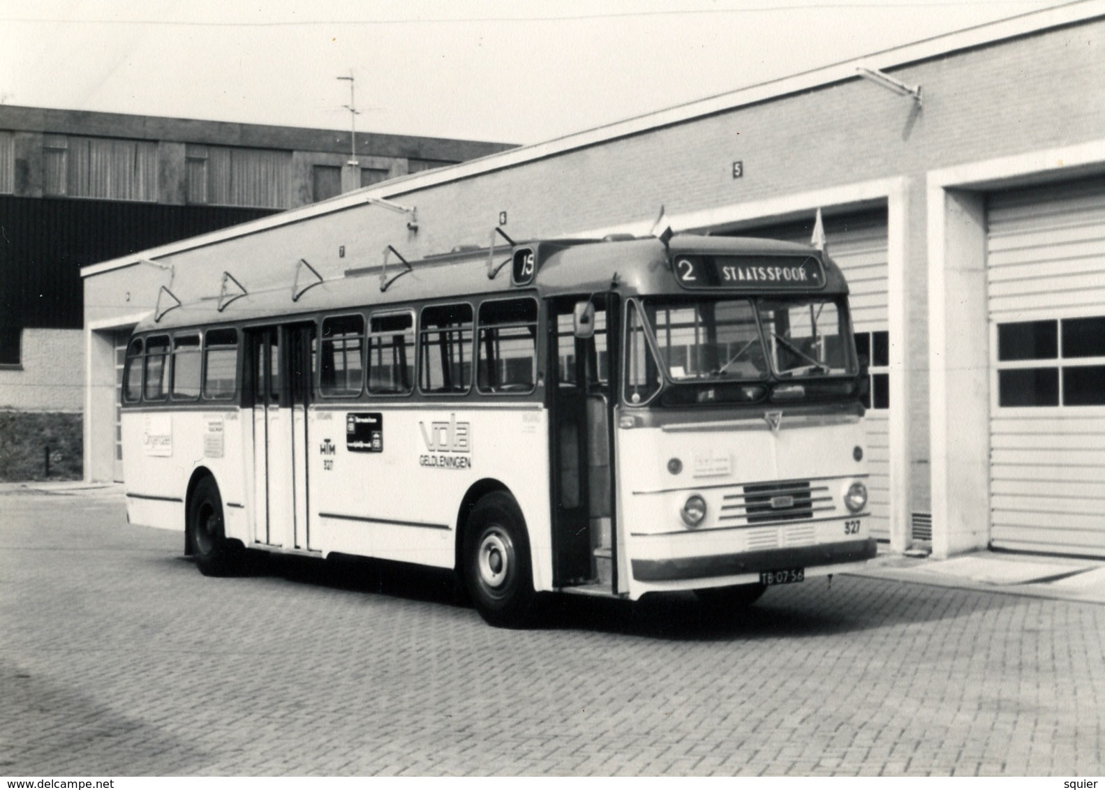 Bus Kromhout-Verheul, Haags Bus Museum, 327, SVA - Auto's