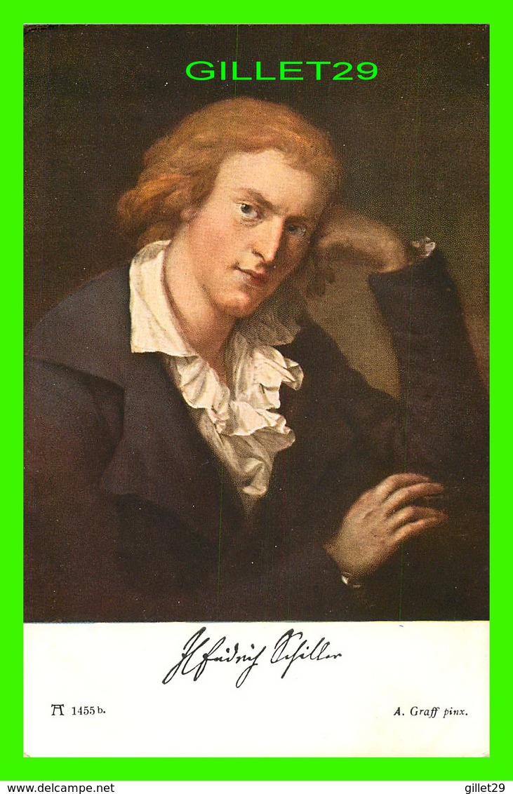 CÉLÉBRITÉS - POÈTE - FRIEDRICH VON SCHILLER - A. GRAFF Pinx -  F. A. ACKERMANN'S - - Ecrivains