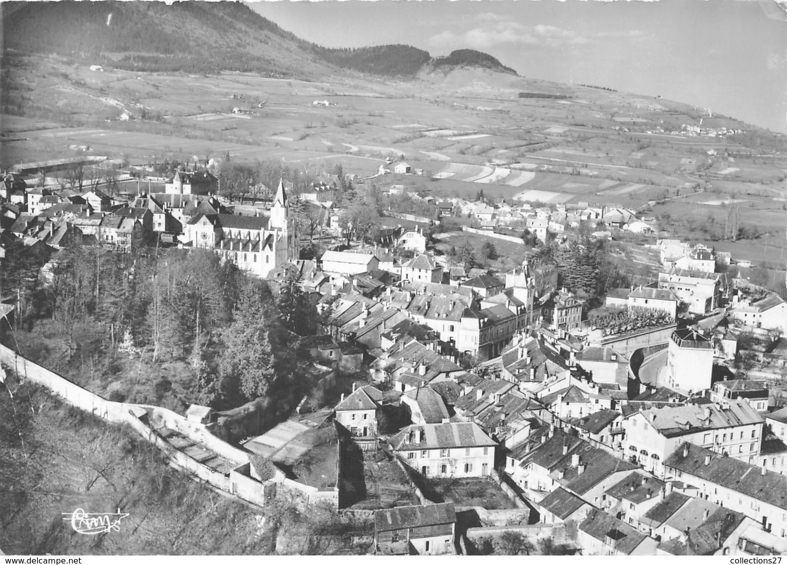 01-GEX-  VUE AERIENNE - Gex