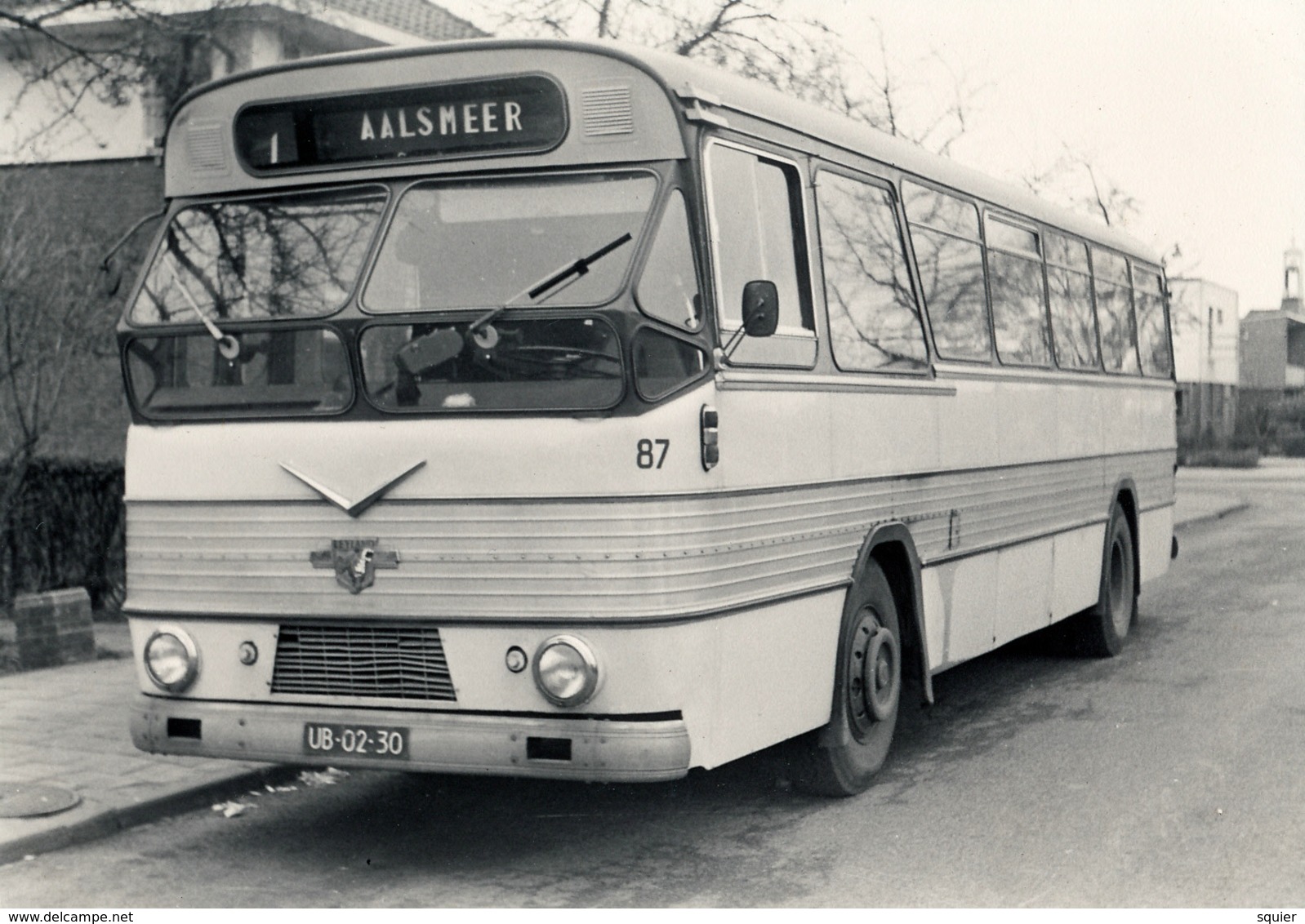 Bus Leyland/Verheul, Maarse & Kroon,Foto In Aalsmeer 1965, SVA - Auto's