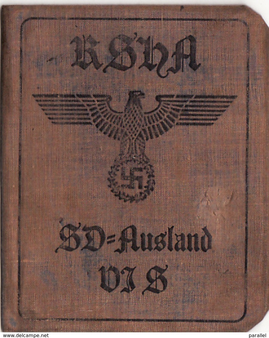 DOCUMENT III Reich. Nazi WW2 Germany.not Original - 1939-45