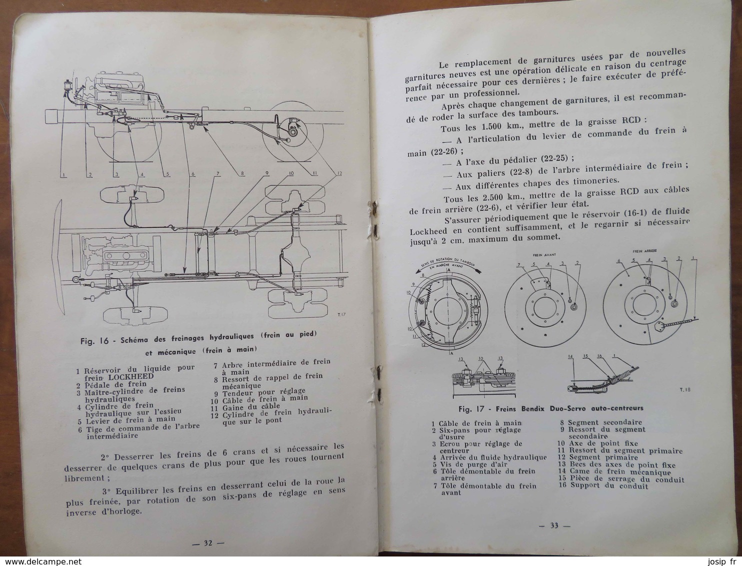 CAMION BERLIET TYPE GLA 5- CHARGE UTILE 3,5 Tonnes- NOTICE D'ENTRETIEN 1951 - LKW