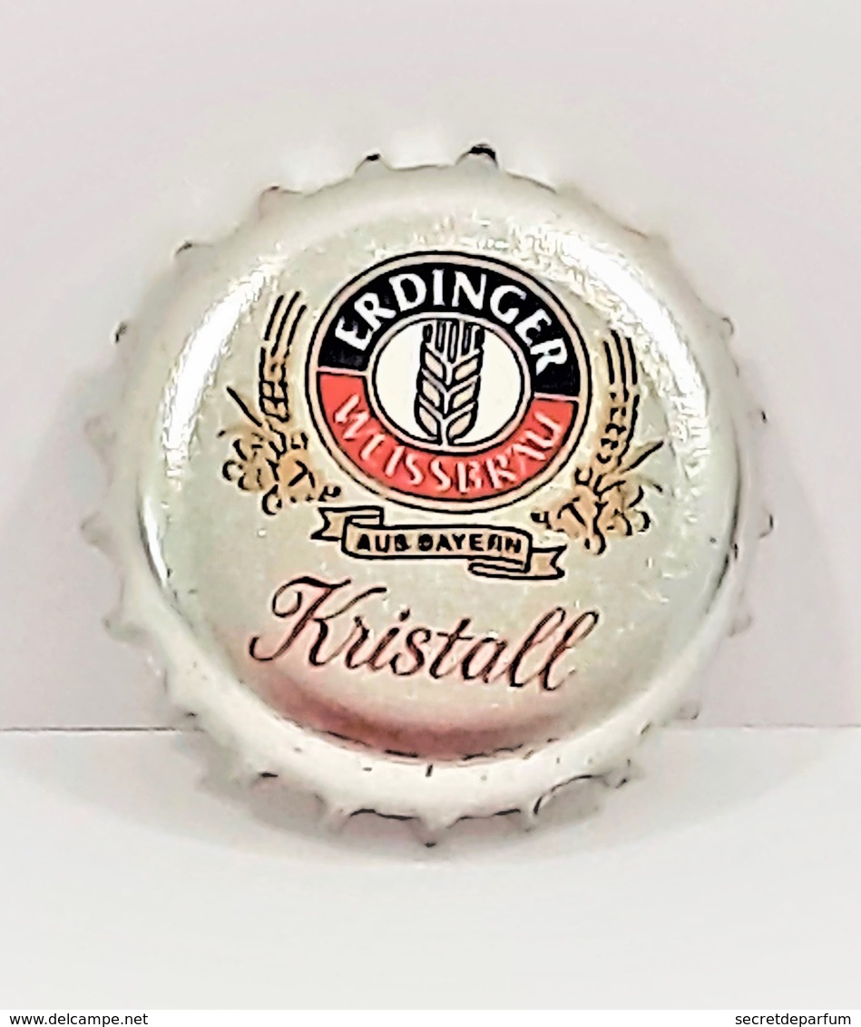 Capsules Ou Plaques De Muselet   BIÈRE  BRASSERIE ERDINGER - Bière