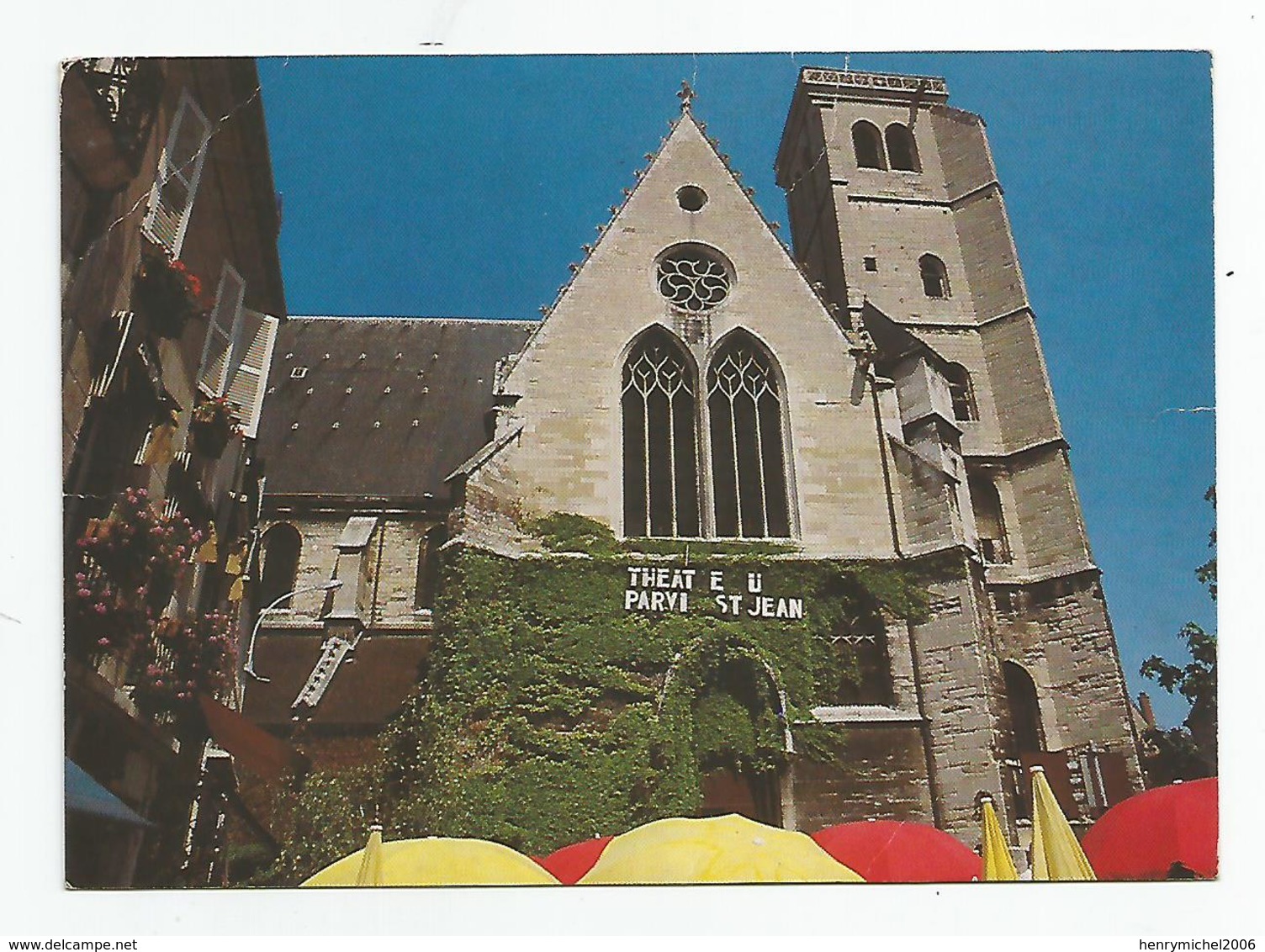 21 Cote D'or - Dijon Ancienne église Transformée En Théatre Parvis St Jean , Ed Combier - Dijon