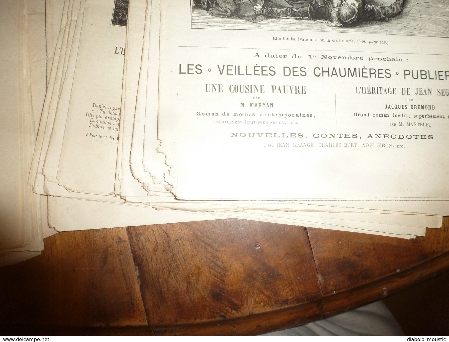 1889-90  Veillées Des Chaumières (25 N°) Du N° 626 Du 30 Octobre 1889 Au  N° 654 Du 14 Mai 1890 (sauf N° 640-41-42-43) - Revues Anciennes - Avant 1900