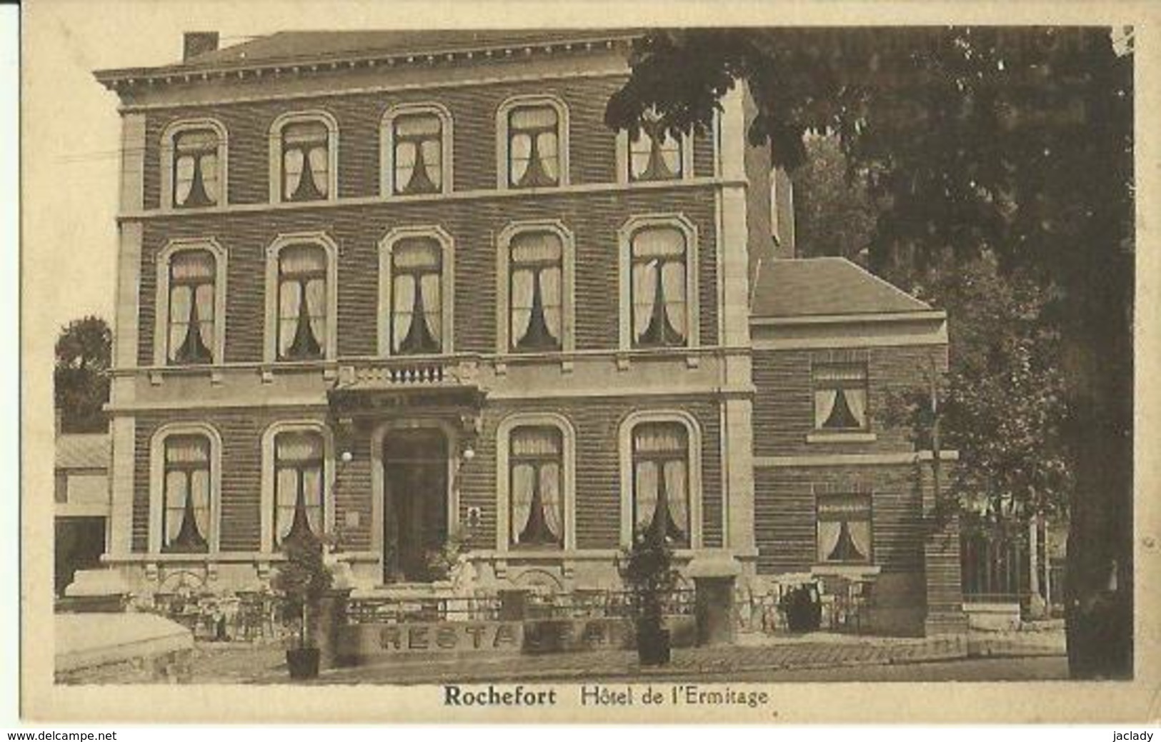 Rochefort -- Hôtel De L' Ermitage.     (2 Scans) - Rochefort