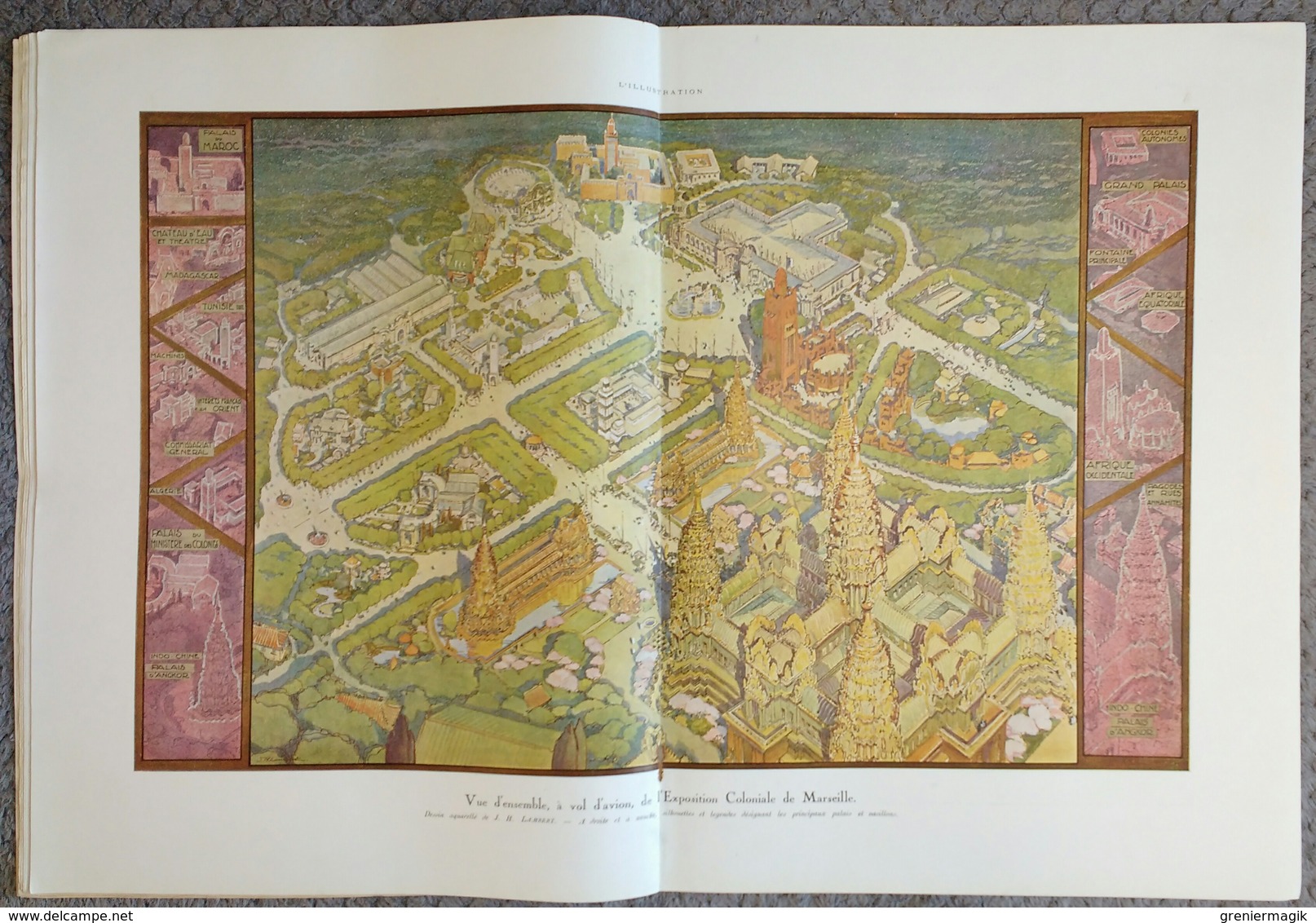 L'Illustration 4131 6 mai 1922 Exposition coloniale de Marseille/La Corse pittoresque/Deschanel/Guynemer/Joffre en Chine
