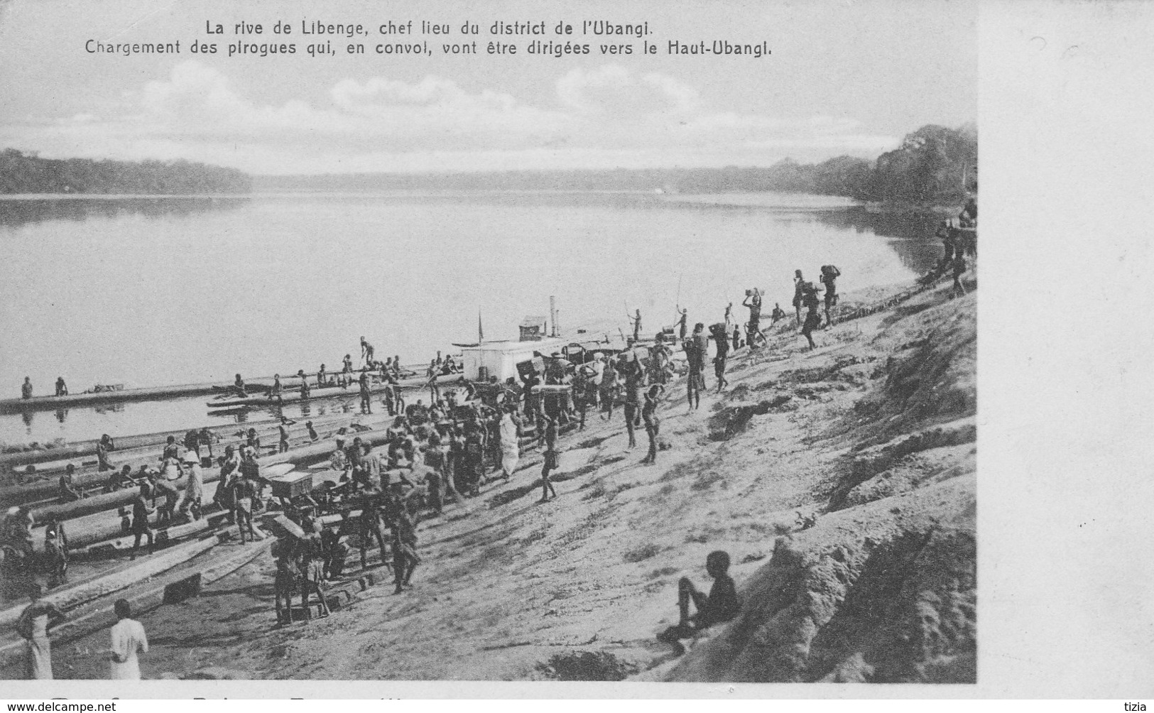 Congo Belge. Rivière Ubangi.   Scan - Congo Belge