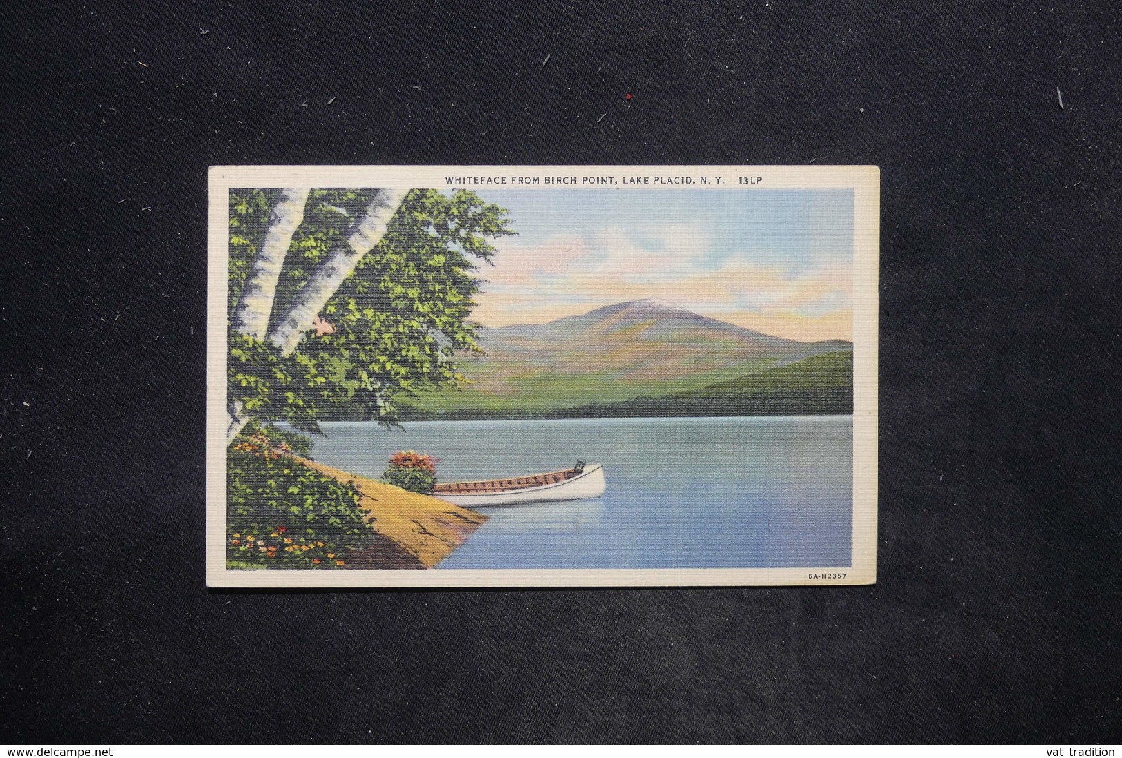 CANADA - Taxes De Ivry Sur Carte Postale De Lake Placid En 1946 - L 25808 - Brieven En Documenten