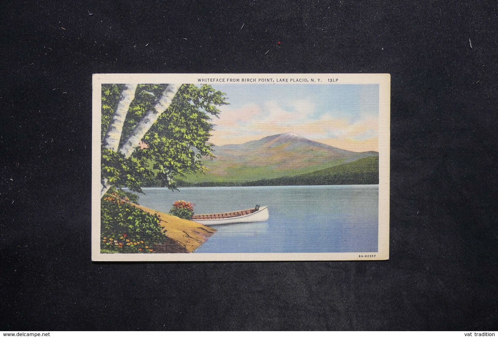 CANADA - Taxes De Ivry Sur Carte Postale De Lake Placid En 1946 - L 25808 - Cartas & Documentos