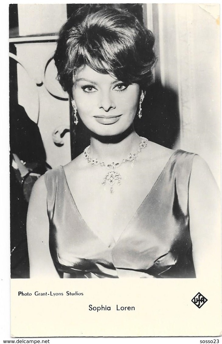 SOPHIA LOREN PHOTO GRANT LYONS STUDIOS CARTE PUB CARBONES KORES - Acteurs