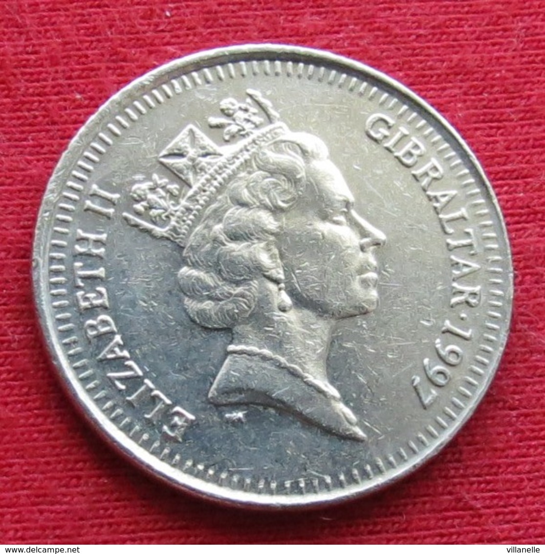 Gibraltar 10 Pence 1997 KM# 112 Gibilterra - Gibraltar