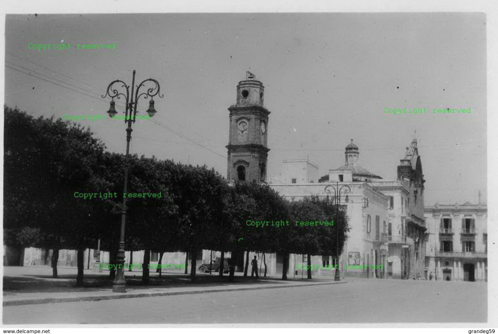 Foto USAF 1944 Monopoli Bari Chiesa San Francesco - Luoghi