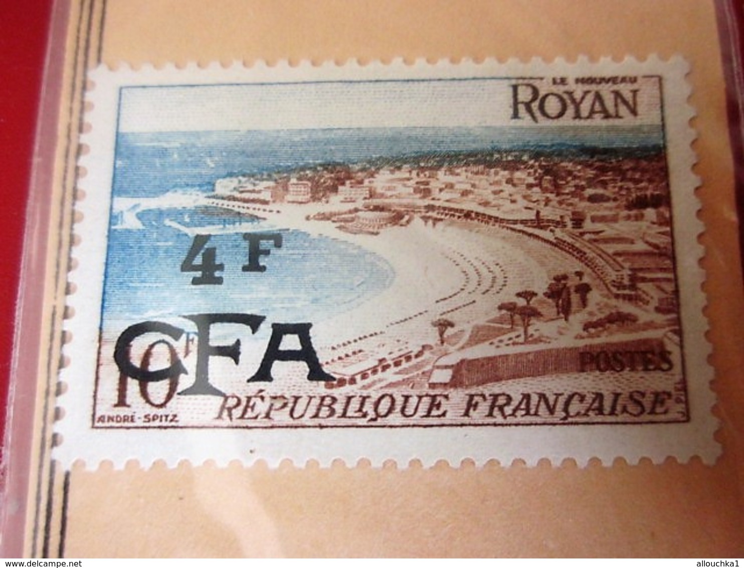 En CFA Département De La Réunion N° 312 Timbre Royan Europe France (ex-colonies & Protectorats)  Réunion 1949-75  Neuf*​ - Neufs