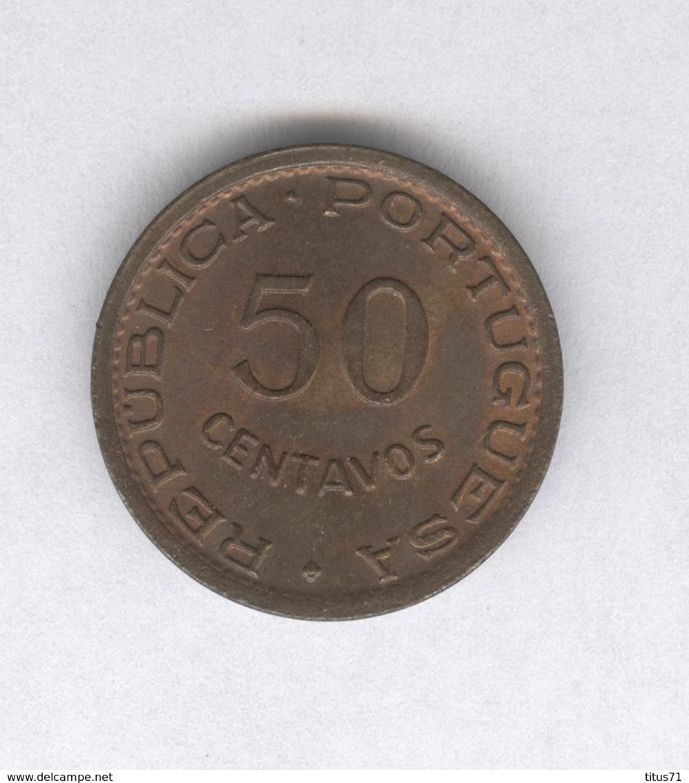 50 Centimes Guinée-Bissau 1952 Colonie Portuguaise - Guinea-Bissau