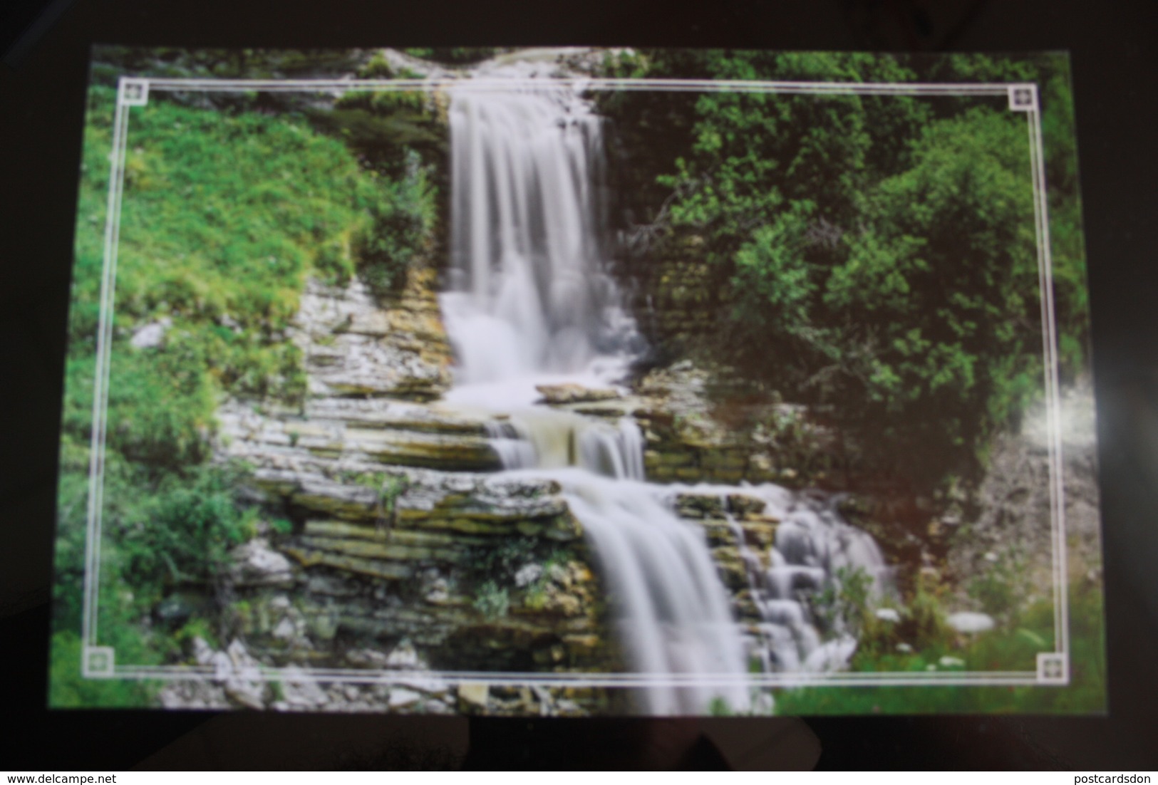 Russia. Chechnya.  Chechen Republic  - Modern Postcard - Waterfall - Chechenia