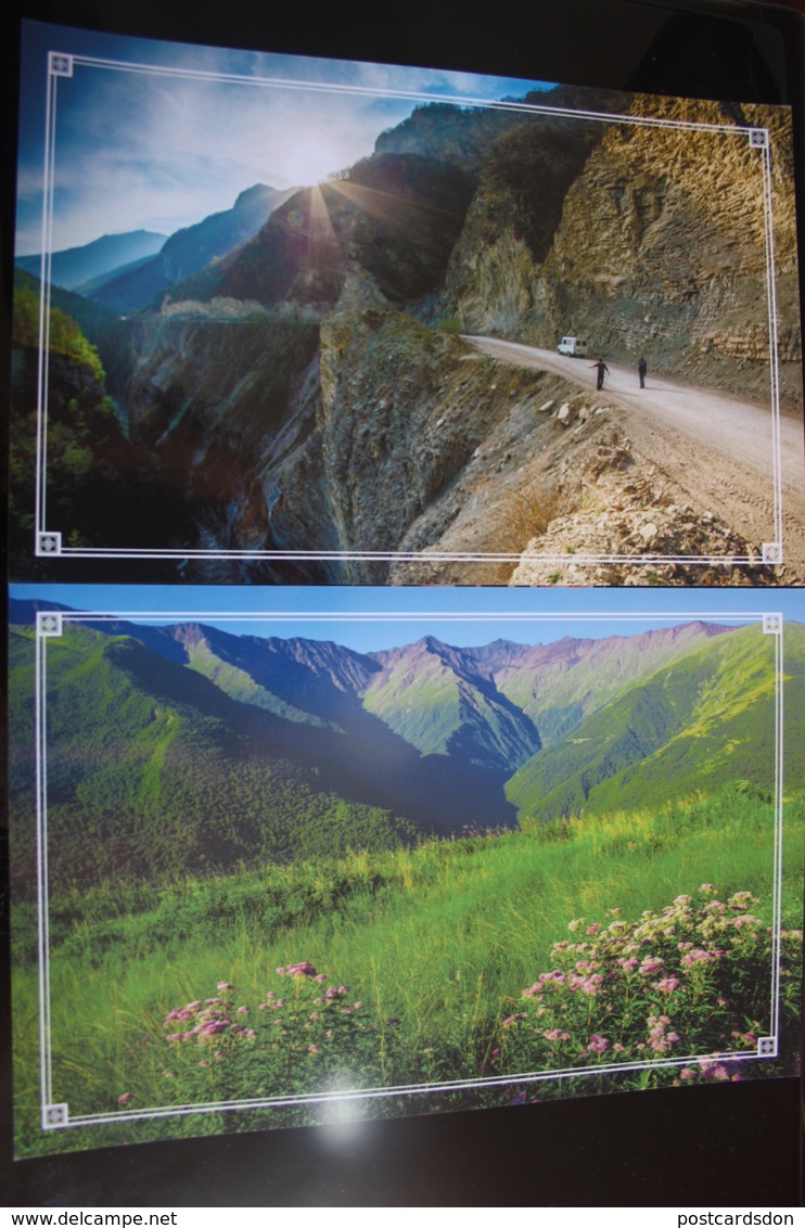 Russia. Chechnya.  Chechen Republic  - Modern Postcard - 2 PCs Lot - Chechenia