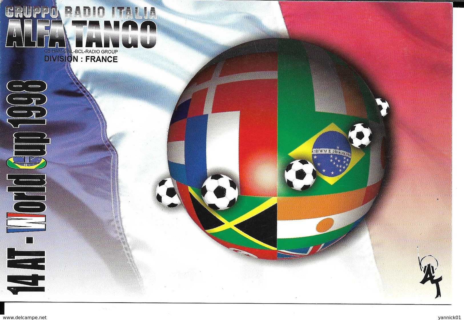 COUPE DU MONDE FOOTBALL FRANCE 1998 - WORLD CUP FOOTBALL - QSL - Football