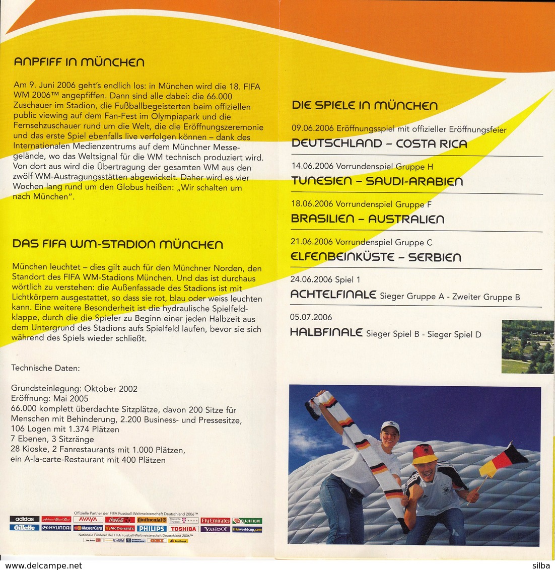 Germany Munich FIFA World Championship 2006 / Prospectus, Brochure - Apparel, Souvenirs & Other