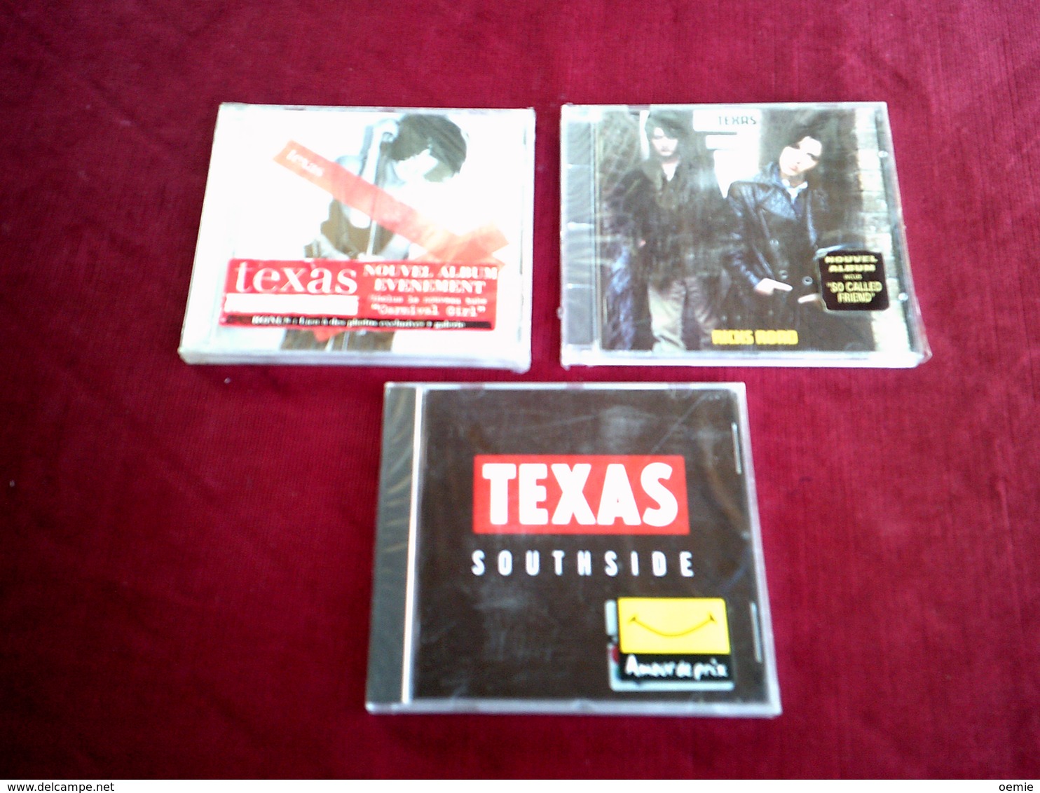 TEXAS  °° COLLECTION DE 3  CD ALBUMS - Vollständige Sammlungen