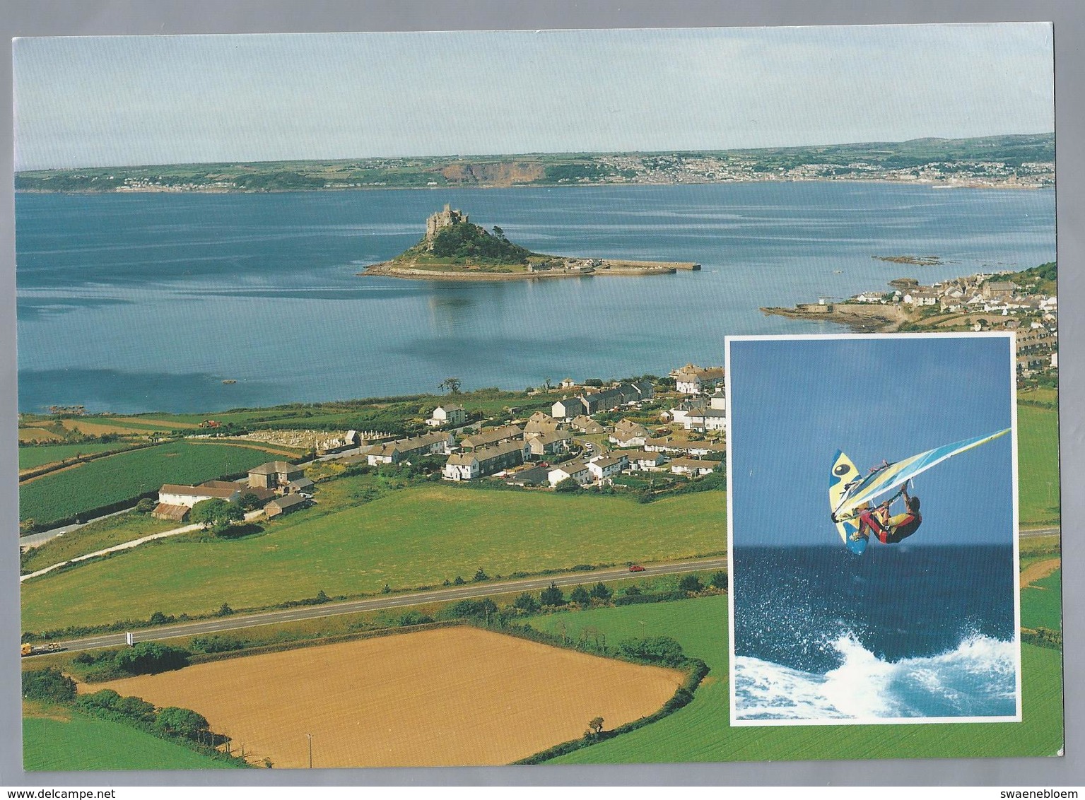 IE.- ST. MICHAEL'S MOUNT & MARAZION. SPECIAL GREETINGS FROM CORNWALL. LAND'S END. Ongelopen. - Andere & Zonder Classificatie